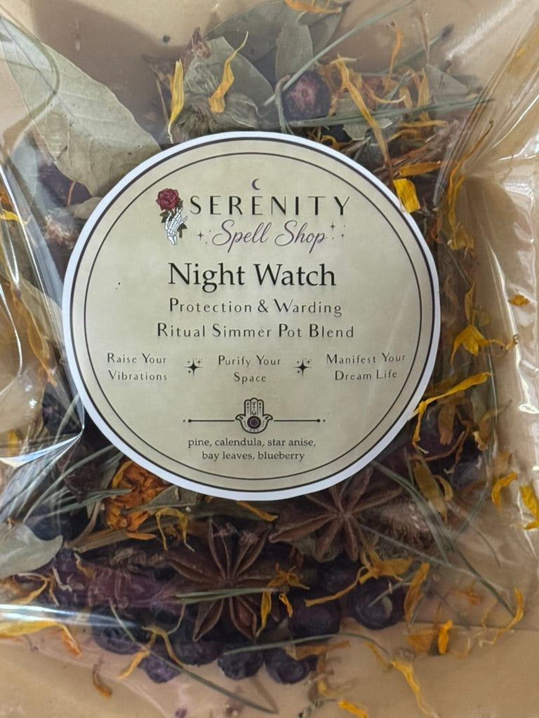 Night Watch | Protection & Warding Ritual Simmer Pot