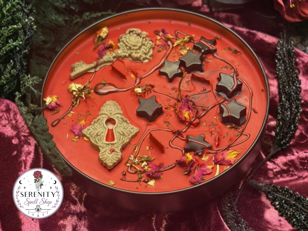 THE RED ROOM - Haunting of Hill House Inspired Horror Candle for Shadow Work, Reconciliation & Breaking Cycles