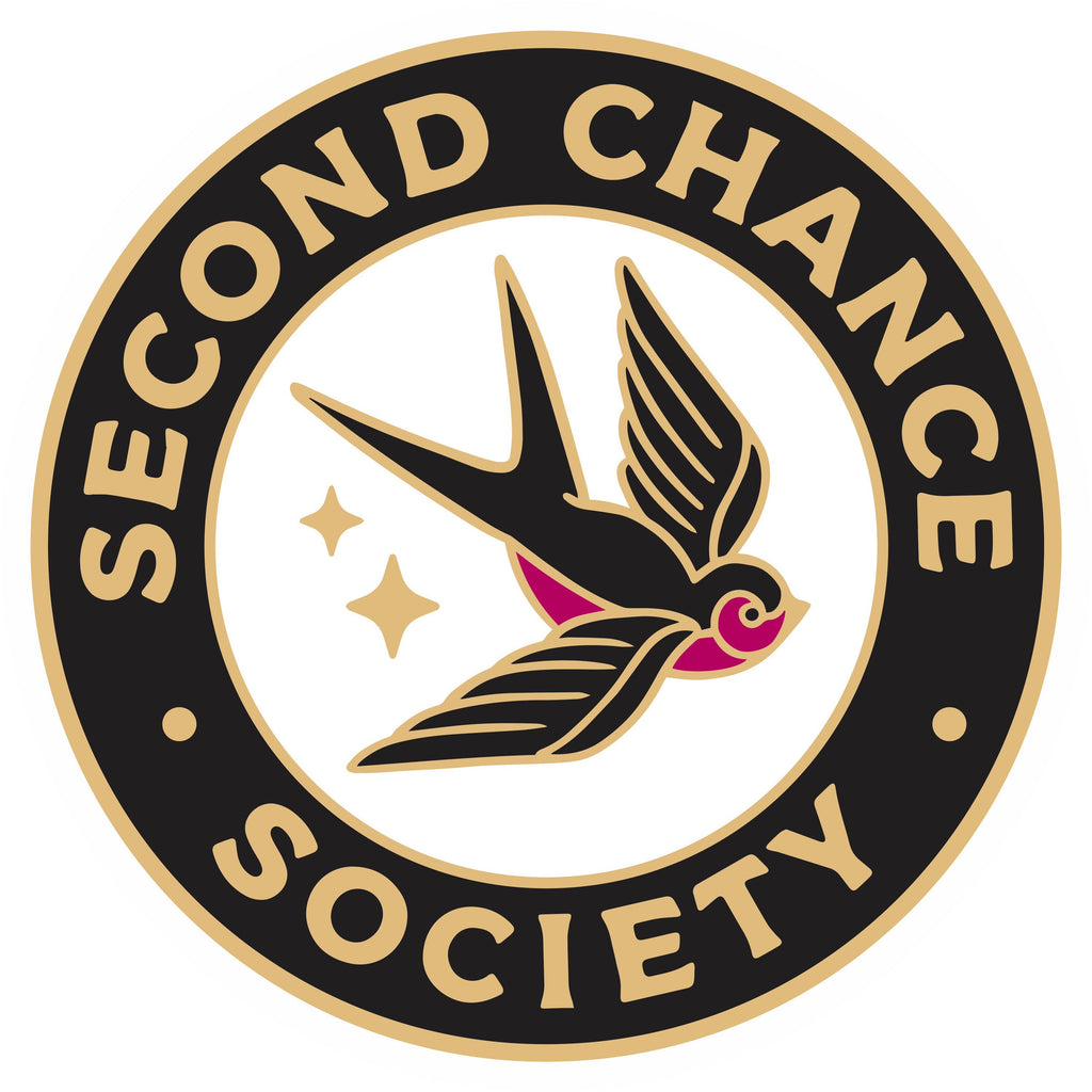 Second Chance Society Enamel Pin: Sobriety Recovery Gift