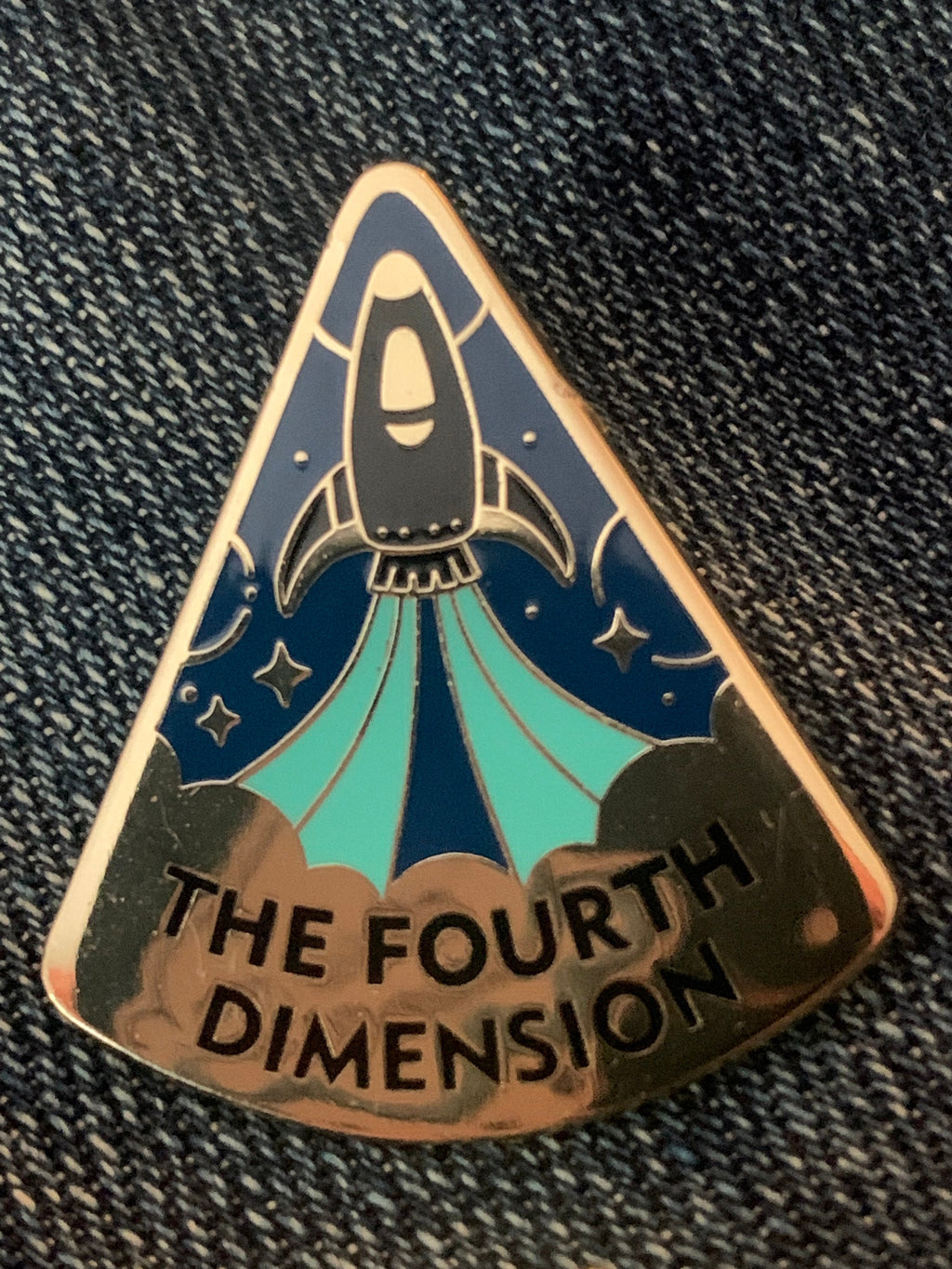 4th Dimension Big Book Enamel Pin / Recovery / Sobriety Pin/ NA / AA / 12 Step / Sober / Recovery Gifts | Sponsor Gift