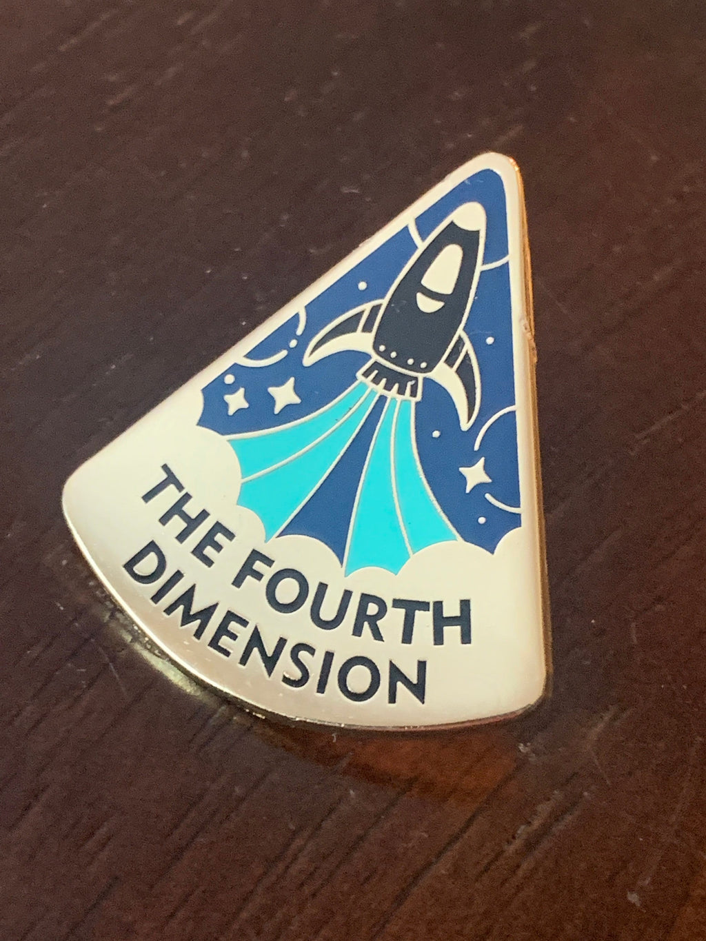 4th Dimension Big Book Enamel Pin / Recovery / Sobriety Pin/ NA / AA / 12 Step / Sober / Recovery Gifts | Sponsor Gift