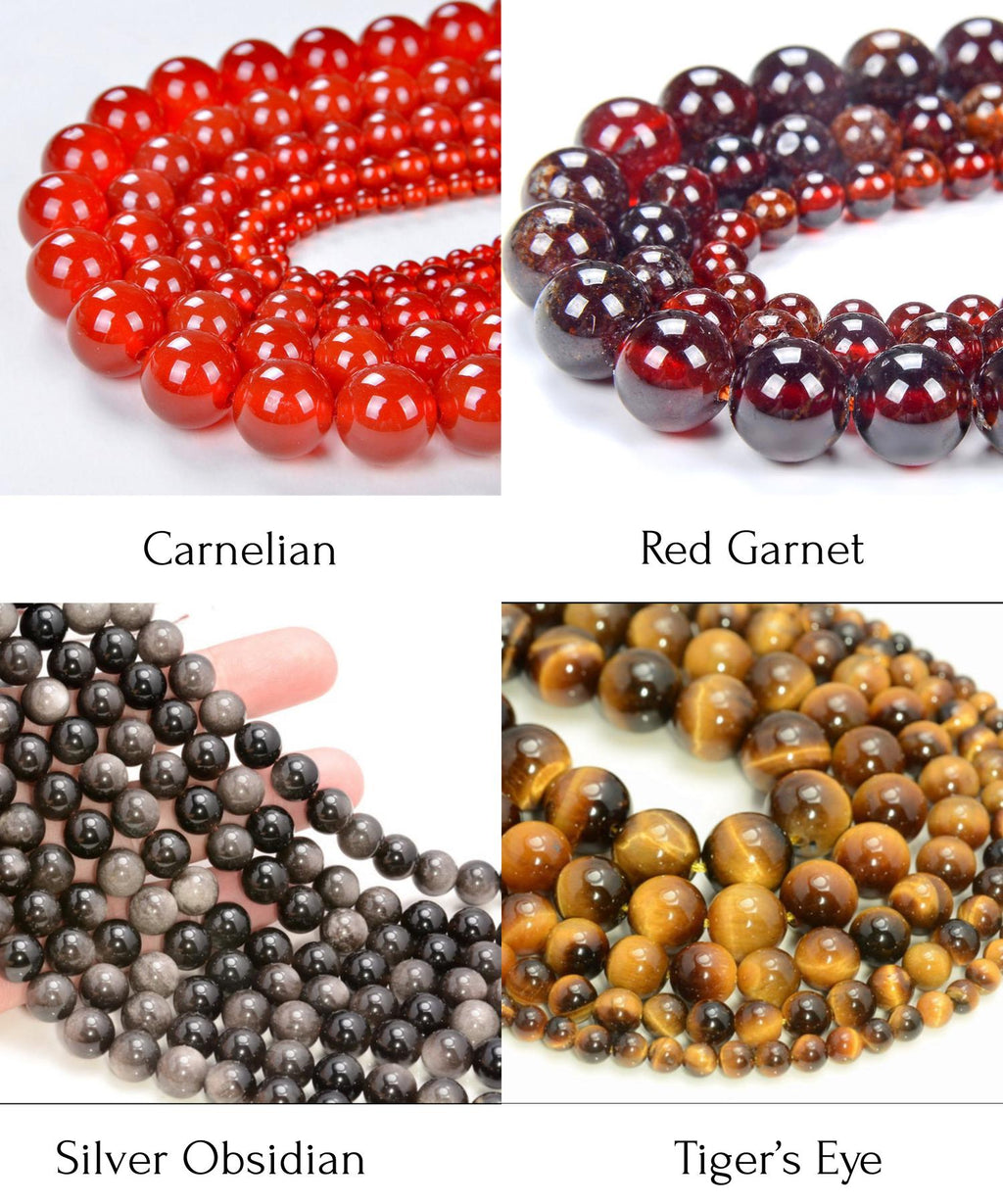 Custom Crystal Intention Bracelet: Personalized Healing Stone Jewelry