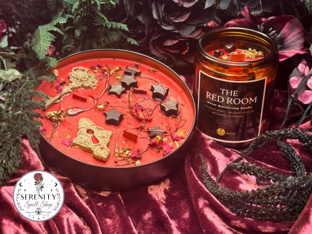 THE RED ROOM - Haunting of Hill House Inspired Candle - Midnight Screening Collection - Halloween Manifesting Candle