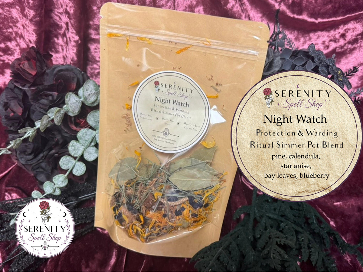 Ritual Simmer Pot Kits | Witchy Simmer Pot | Home Cleansing Ritual | Love, Abundance, Protection & Healing Spell Kit | Samhain Witch Gift