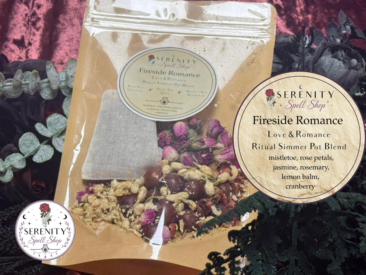 Ritual Simmer Pot Kits | Witchy Simmer Pot | Home Cleansing Ritual | Love, Abundance, Protection & Healing Spell Kit | Samhain Witch Gift