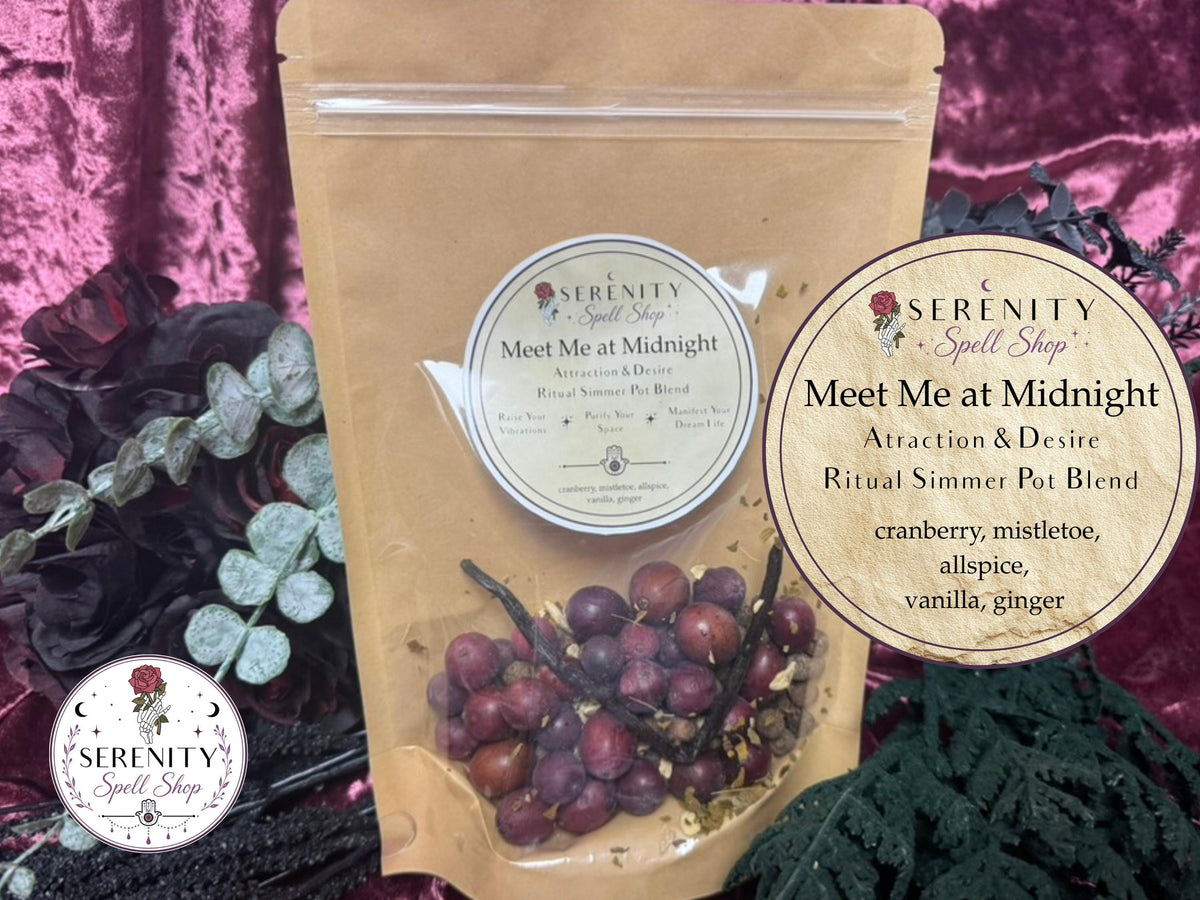 Ritual Simmer Pot Kits | Witchy Simmer Pot | Home Cleansing Ritual | Love, Abundance, Protection & Healing Spell Kit | Samhain Witch Gift