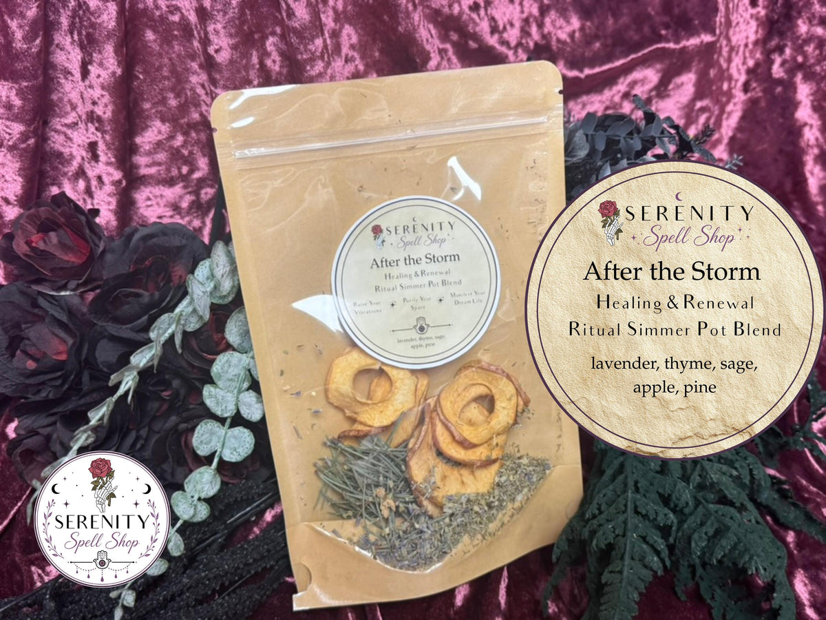 Ritual Simmer Pot Kits | Witchy Simmer Pot | Home Cleansing Ritual | Love, Abundance, Protection & Healing Spell Kit | Samhain Witch Gift